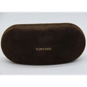 Tom Ford Hard Brown Sunglasses Eyeglasses Optical Case Only Brown Velour